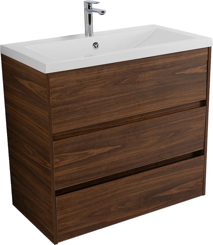 Мебель для ванной комнаты Art&Max Family-M 90 напольная, bourbon oak