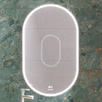 Зеркало Laparet Electra 55х90 с подсветкой, диммером, с функцией антизапотевания