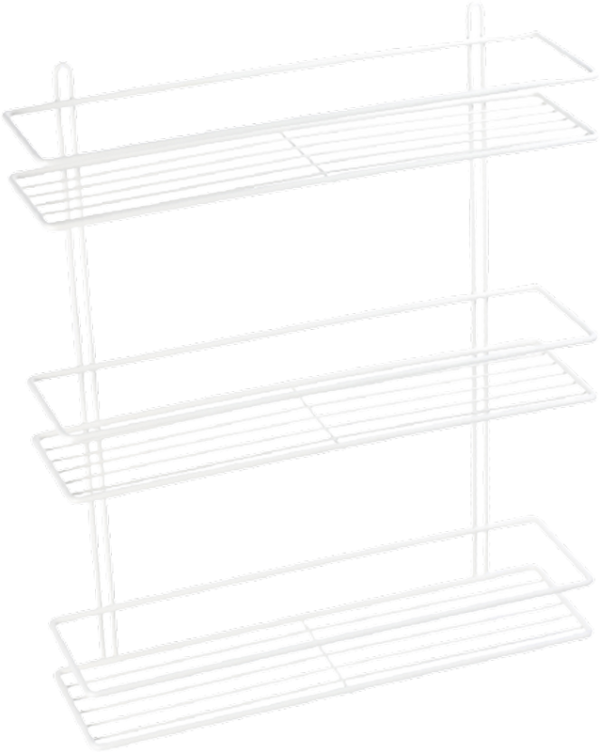 Полка Fixsen FX-730W-3 прямая, белая