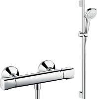 Термостатический смеситель Hansgrohe Ecostat universal 13122000 + Душевой гарнитур Hansgrohe Croma Select E Multi 26590400