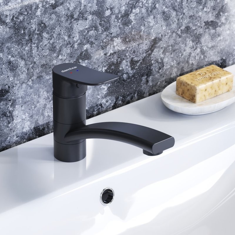 Смеситель для раковины Damixa Galaxy DX75022030 черный