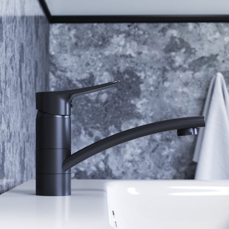 Смеситель для раковины Damixa Galaxy DX75022030 черный