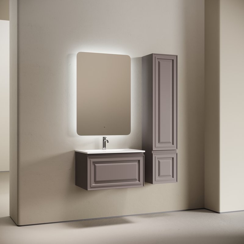 Мебель для ванной комнаты Sancos Very 70 подвесная, doha soft, раковина CN7031