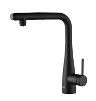 Смеситель для кухни AQUAme Cucina с выдвижным изливом AQM9902MB