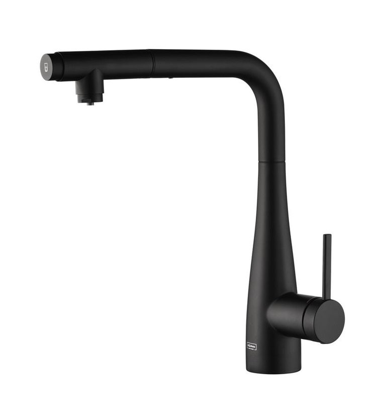 Смеситель для кухни AQUAme Cucina с выдвижным изливом AQM9902MB