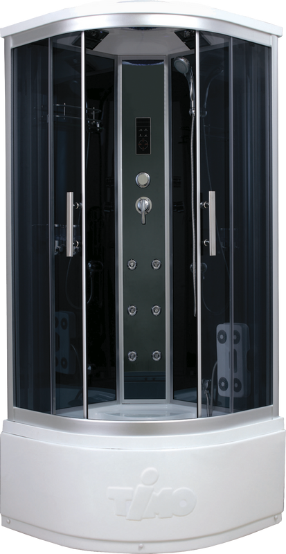Душевая кабина Timo Standart T-1190 с высоким поддоном, с сиденьем