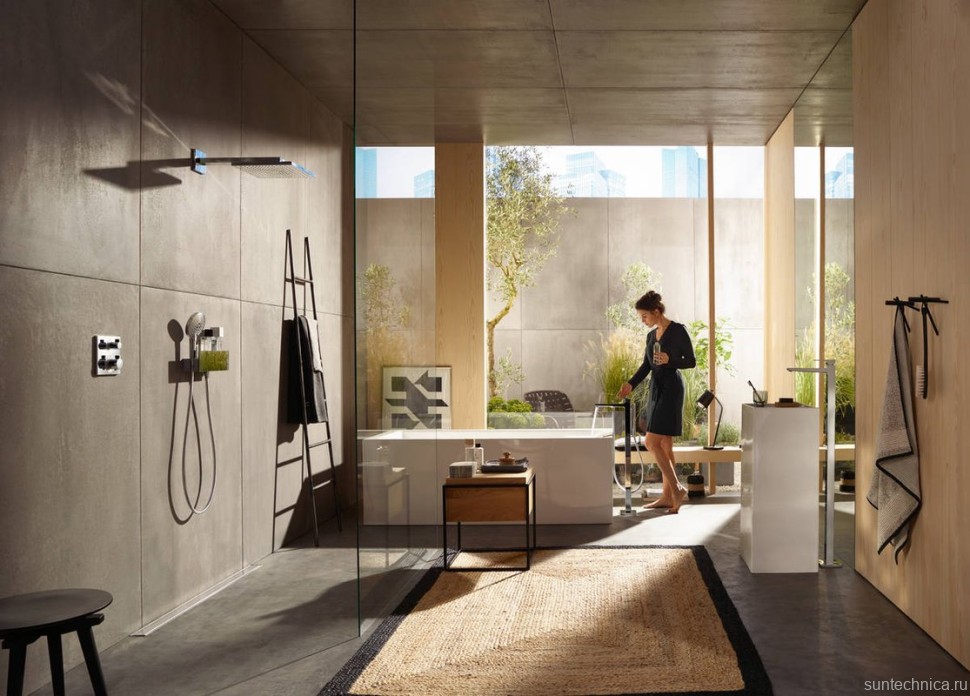 Напольный смеситель для раковины Hansgrohe Metropol 32530000, хром