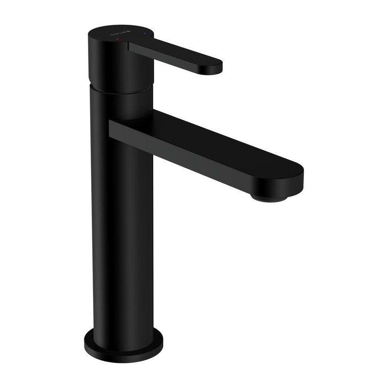 Смеситель для раковины Cersanit Олива (Oliva) 68960 матовый черный