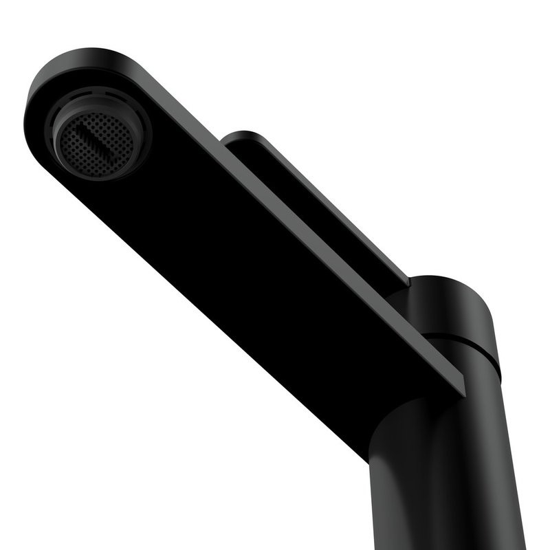 Смеситель для раковины Cersanit Олива (Oliva) 68960 матовый черный