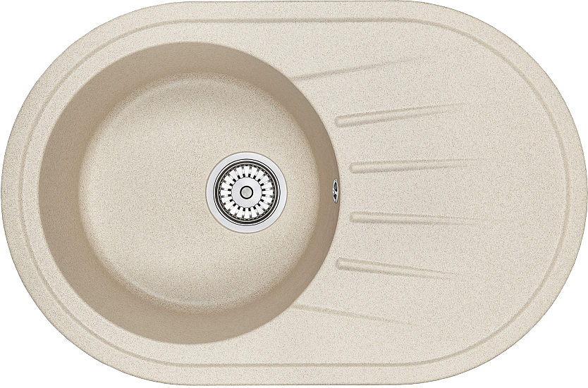 Мойка кухонная Granula Standart 7601, бежевый