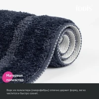 Коврик IDDIS Promo PSQS05Mi12 45х65, синий Коврик IDDIS Promo PSQS05Mi12 45х65, синий