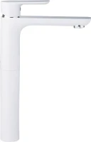 Смеситель для раковины Gappo G48 G1048-2 белый, хром Смеситель для раковины Gappo G48 G1048-2 белый, хром