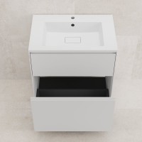 Тумба с раковиной Style Line Лима Plus 70 напольная, эмаль, белая матовая