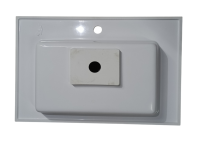 Тумба с раковиной Style Line Лима Plus 70 напольная, эмаль, белая матовая