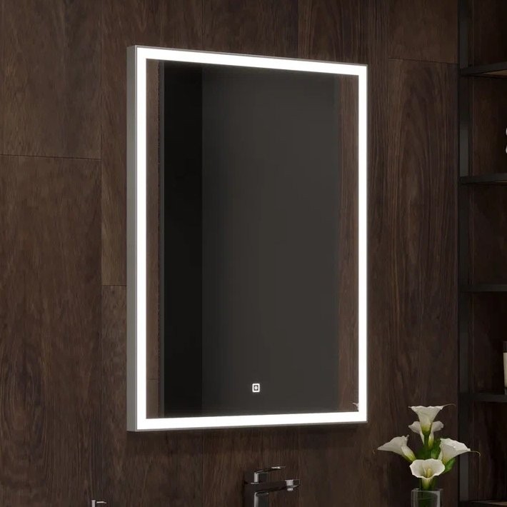 Зеркало CONTINENT Frame 60х80 с подсветкой