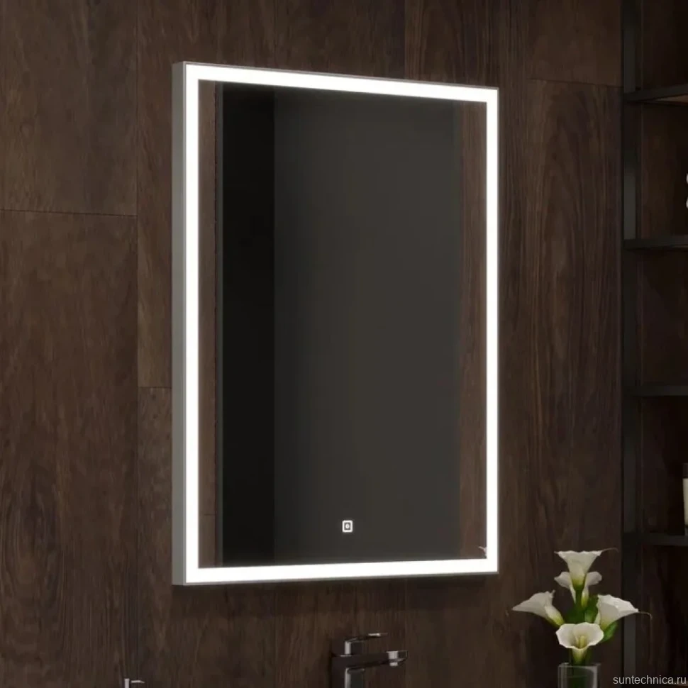 Зеркало CONTINENT Frame 60х80 с подсветкой