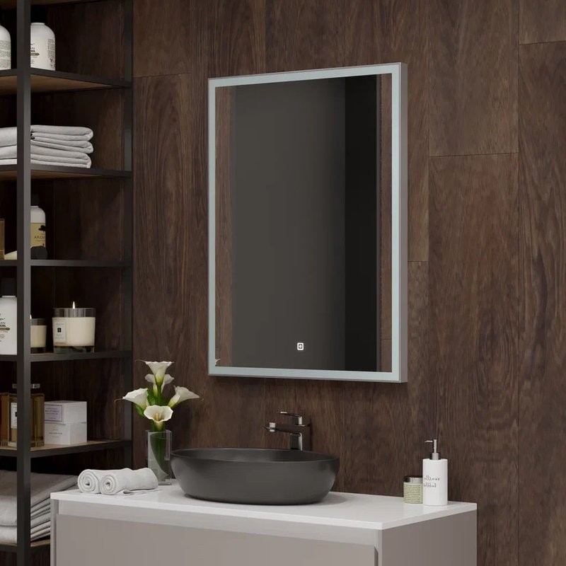 Зеркало CONTINENT Frame 60х80 с подсветкой