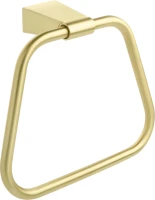 Полотенцедержатель Fixsen Trend Gold FX-99011 матовое золото, кольцо