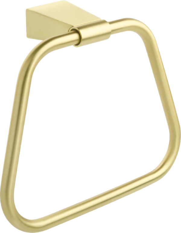 Полотенцедержатель Fixsen Trend Gold FX-99011 матовое золото, кольцо