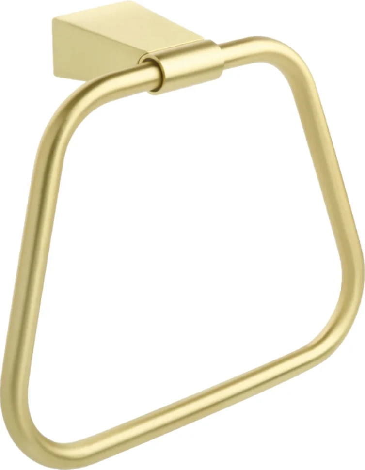 Полотенцедержатель Fixsen Trend Gold FX-99011 матовое золото, кольцо