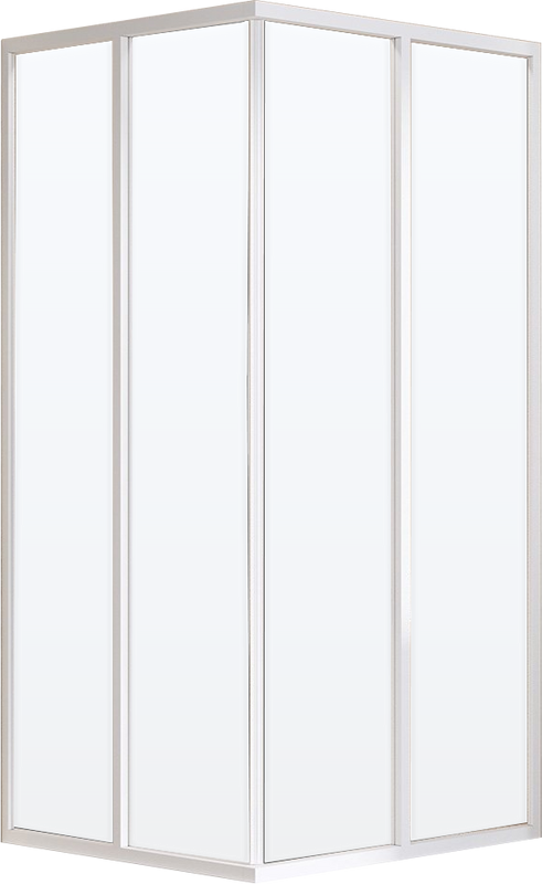 Душевой уголок Ravak Supernova SRV2-100 195 S Transparent, профиль белый