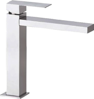 Смеситель для раковины Remer Qubika Design QD10L с донным клапаном сlick-сlack