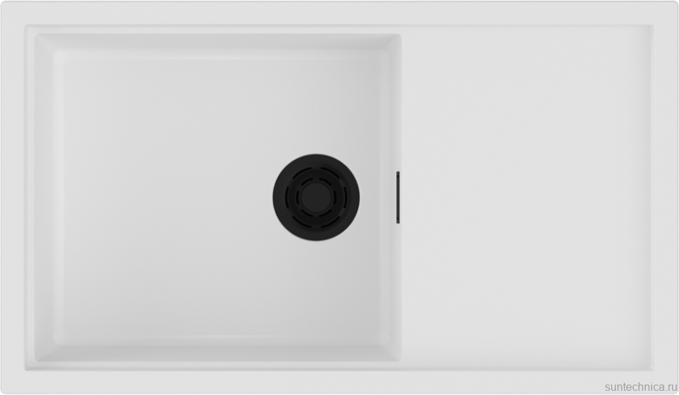 Комплект Мойка Omoikiri Sintesi 86-WH белая + Измельчитель Nagare 750