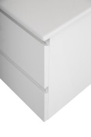 Тумба с раковиной BelBagno Kraft 120 подвесная, bianco opaco, раковина bb-8099-120