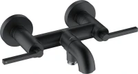 Смеситель для ванны с душем Kludi Nova Fonte Puristic 205403915 черный матовый