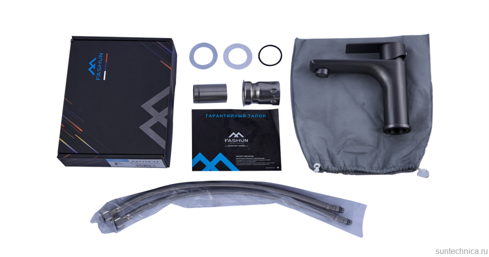 Смеситель для раковины Fashun A51119-17 графит