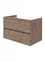 Тумба под раковину без столешницы Teymi Laina 80 темный дуб