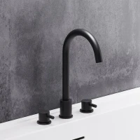Смеситель для раковины Damixa Scandinavian Pure 360200300 черный Смеситель для раковины Damixa Scandinavian Pure 360200300 черный