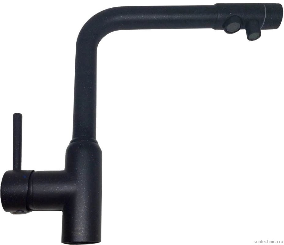 Смеситель для кухни Kaiser Teka 13044-2 черный глянцевый