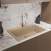 Мойка кухонная Domaci Савона РА 760 песочная Мойка кухонная Domaci Савона РА 760 песочная