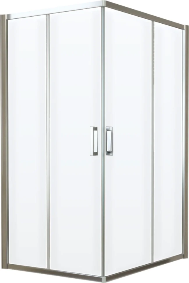 Душевой уголок Vegas Glass ZA-F Tur Novo 110*90 08 01 профиль глянцевый хром, стекло прозрачное