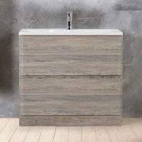 Тумба под раковину BelBagno Albano 90 напольная, pino scania