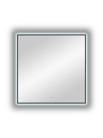 Зеркало CONTINENT Led Amer 100х100 см, сенсорное, с холодной подсветкой
