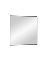 Зеркало CONTINENT Led Amer 100х100 см, сенсорное, с холодной подсветкой