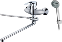 Смеситель с длинным изливом для ванны D-lin 422-6 D140422-6 хром