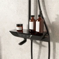 Душевая стойка IDDIS Shelfy SPABLBTi06