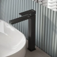 Смеситель для раковины Grossman Style 520.K35.05.210 черный Смеситель для раковины Grossman Style 520.K35.05.210 черный
