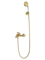 Смеситель для ванны с душем Wonzon & Woghand Steam WW-88639008-BG брашированное золото Смеситель для ванны с душем Wonzon & Woghand Steam WW-88639008-BG брашированное золото