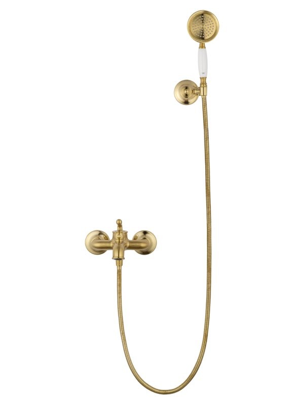 Смеситель для ванны с душем Wonzon & Woghand Steam WW-88639008-BG брашированное золото