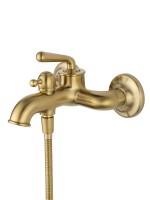 Смеситель для ванны с душем Wonzon & Woghand Steam WW-88639008-BG брашированное золото Смеситель для ванны с душем Wonzon & Woghand Steam WW-88639008-BG брашированное золото