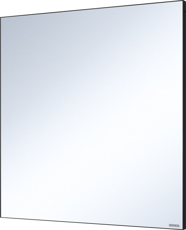 Зеркало Brevita Mars 80 черное матовое