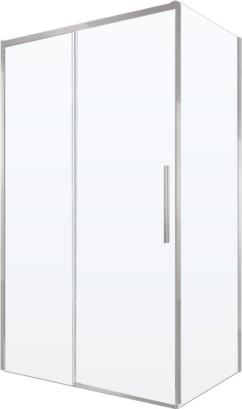 Душевой уголок Vincea Stella VSR-1ST9011CL 110x90 см, профиль хром, стекло прозрачное