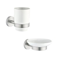 Набор Стакан Allen Brau Priority 6.31002-BN + Мыльница 6.31005-BN