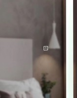 Зеркало CONTINENT Loren 45х135, с подсветкой