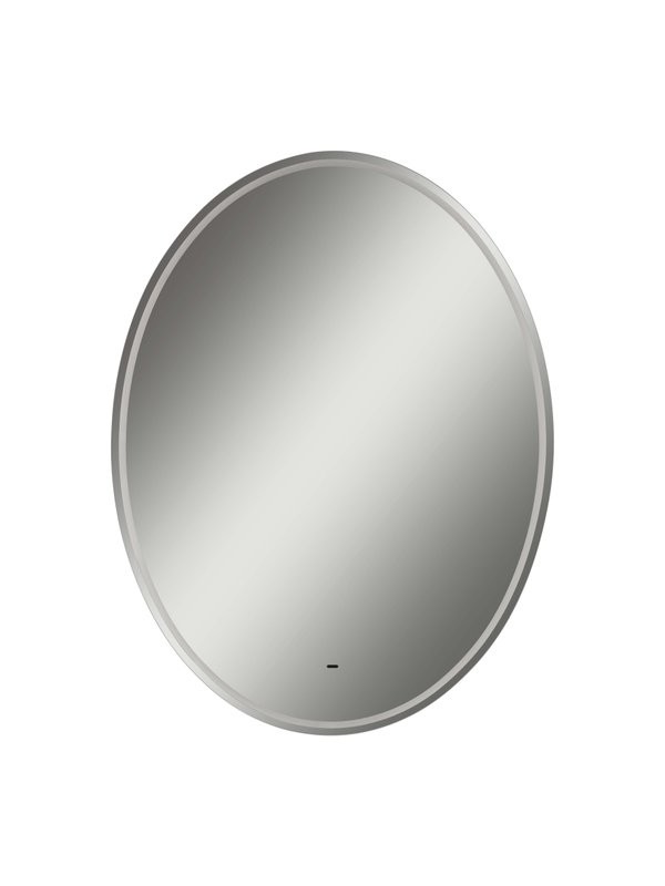 Зеркало CONTINENT Led Avalon 60х80 см, бесконтактный сенсор, с холодной подсветкой