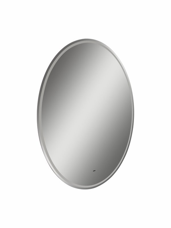 Зеркало CONTINENT Led Avalon 60х80 см, бесконтактный сенсор, с холодной подсветкой